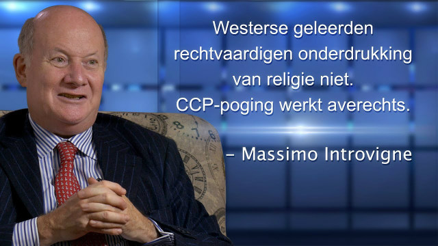 Westerse geleerden rechtvaardigen onderdrukking van religie niet. CCP-poging werkt averechts.