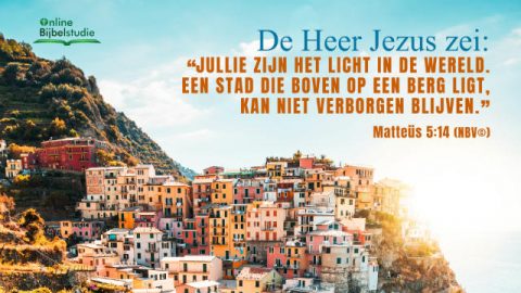 Dagelijks evangelie – Matteüs 5:14