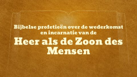 Bijbelse profetieën over de wederkomst en incarnatie van de Heer als de Zoon des Mensen