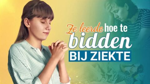 Ze leerde hoe te bidden bij ziekte