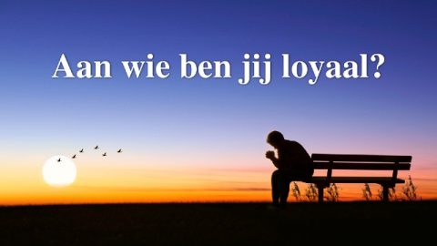 Aan wie ben jij loyaal?