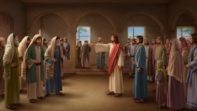 De berisping van Jezus aan de farizeeën