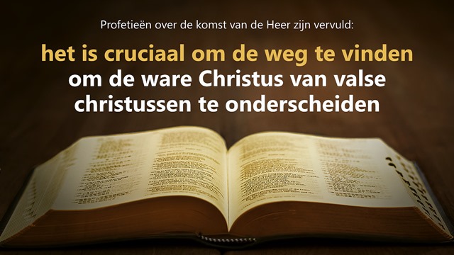 Profetieën over de komst van de Heer: het is cruciaal om de weg te begrijpen om de ware Christus van valse christussen te onderscheiden