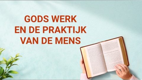 Gods werk en de praktijk van de mens