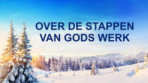Over de stappen van Gods werk
