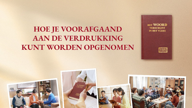 Hoe je voorafgaand aan de verdrukking kunt worden opgenomen